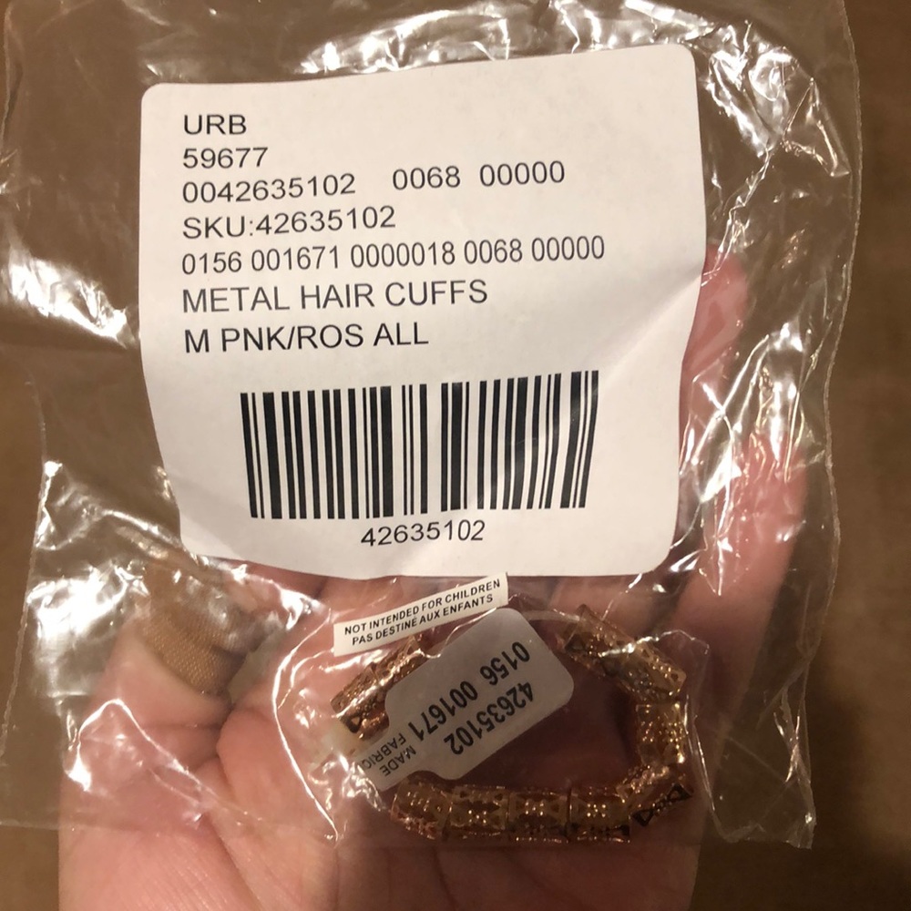 Hair cuffs